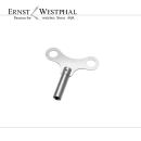 Winding key for large clocks, nickel-plated #09 - 4,50 mm
