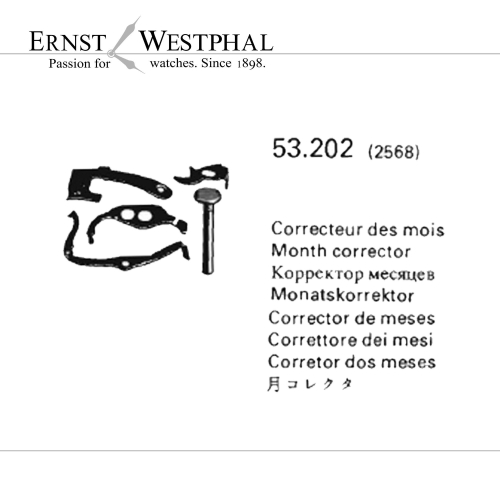 Originale OMEGA Correttore dei mesi 1533 per 381