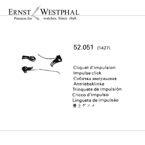 Original OMEGA Clinquet dimpulsion 1412 pour 450