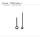 “Baton” straight hands Ø1.20 / Ø0.70 – 8.00 | 12.00 mm black