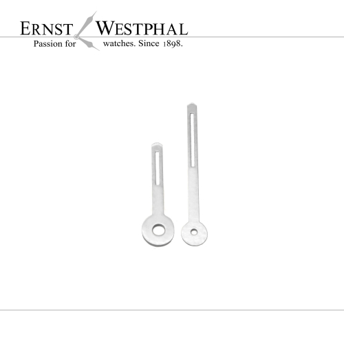 "Baton Straight" Armbanduhr-Zeiger mit Leuchtmasse Ø1,10 / Ø0,65 – 8,00 | 12,50 mm