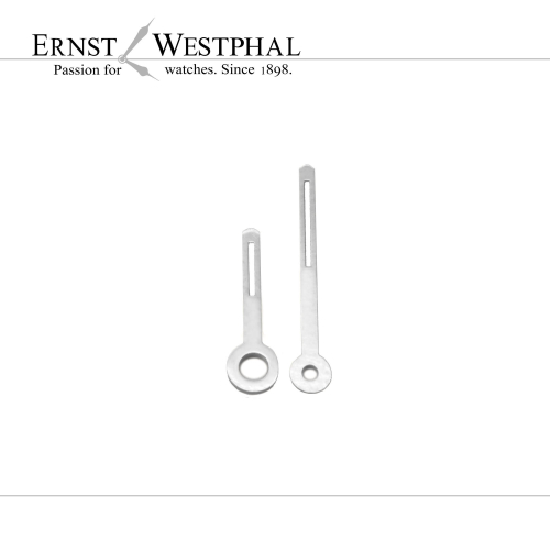 Baton lancette per orologio luminescenti Ø1,50 / Ø0,90 – 8,00 | 12,50 mm acciaio
