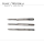 Thread Tap Set M2 ISO (3-piece)