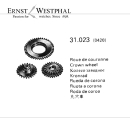 Originale OMEGA Rocchetto a corona con anello 1101/2 per 710
