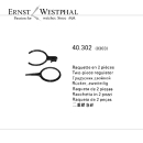 Originale OMEGA Racchetta in due pezzi 1333 per 710