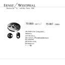 Original LONGINES Placa de contrapivote engastada, para...