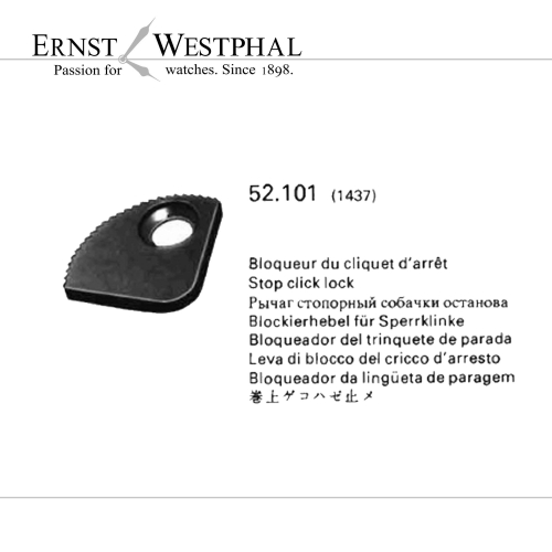 Original LONGINES Bloqueador del trinquete de parada 1437 para 22A