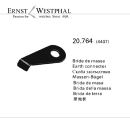 Originale Jaeger-LeCoultre Brida della massa 4407 per 609