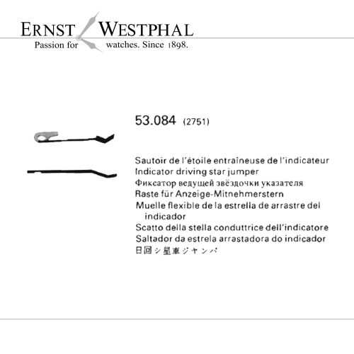 Original LONGINES Raste für Anzeige-Mitnehmerstern 2751 für 291
