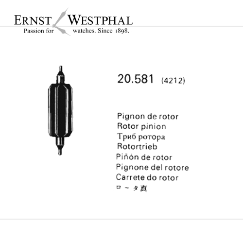 Original OMEGA Rotor pinion 1429 for 1045