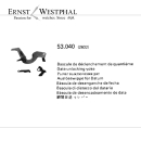 Originale LONGINES Bascula di distacco del datario 2632/1...
