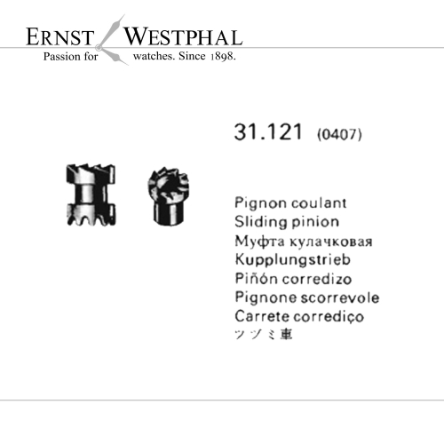 Originale LONGINES Pignone scorrevole 407 per 460