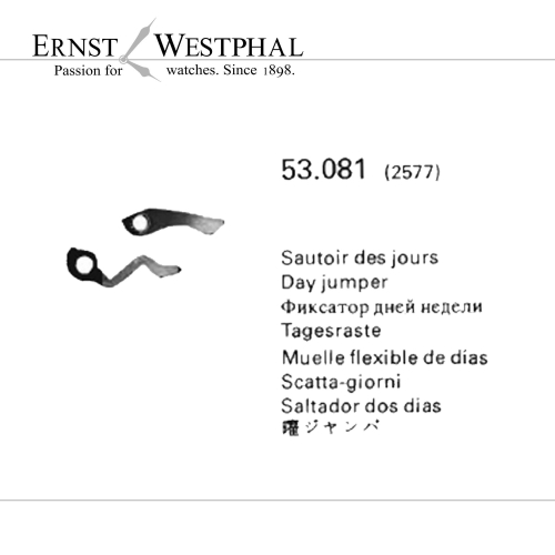 Originale LONGINES Scatta-giorni 2577 per 503