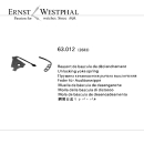 Original LONGINES Unlocking yoke spring 2633 für 680