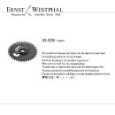Original LONGINES Roue entraîneuse de bascule de...