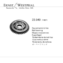 Original LONGINES Ball bearing 1497 für 430