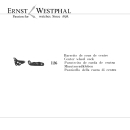 Original CERTINA Barrette de roue de centre 126 for Cal....