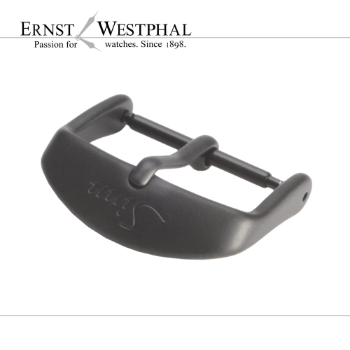 Genuine SINN pin buckle stainless steel PVD black