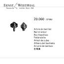Originale VALJOUX Albero del bariletto 195 per 236