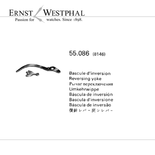 Original VALJOUX Báscula de inversión 8146 para 7730