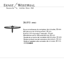 Original VALJOUX Minute counter driving wheel, 30 min...
