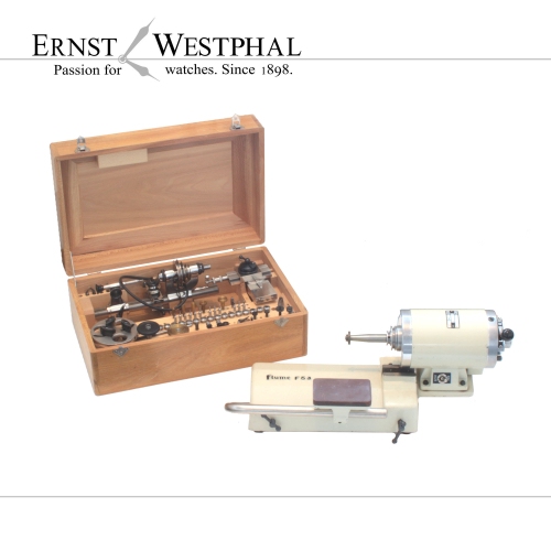 Boley watchmakers lathe in excellent condition, including motor
