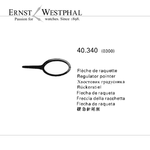 Original CERTINA Regulator pointer 300 for 12-10