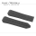 Original HUBLOT black structured rubber strap for Big Bang Ref. 341.xx
