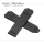 Original HUBLOT black structured rubber strap for Big Bang Ref. 341.xx