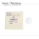 Cristal de reloj TISSOT original para ref. 10600, 10463,...