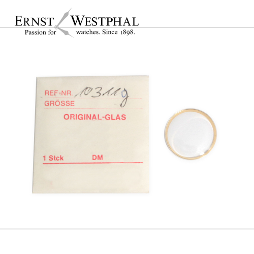 Vetro per orologio TISSOT originale n. 10311, oro per Rif. 38480