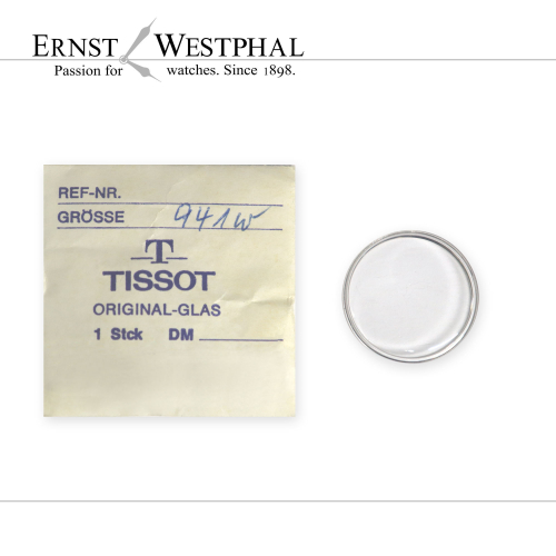 Cristal TISSOT original, n.º 10243, oro para ref. 46640
