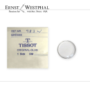 Cristal TISSOT original, n.º 983, plateado para Ref....