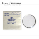 Cristal TISSOT original, n.º 10218, plateado para...