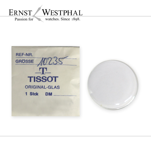 Original TISSOT Armbanduhrglas Nr. 10235 für Ref. 41638, 42638, 43638, 44638