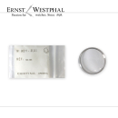 Verre CERTINA original, n° 982/1 31,0-1, argent pour...
