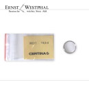 Verre CERTINA original, n° 982/1 19,5-4, argent pour...
