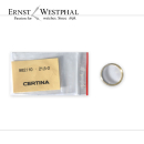 Verre CERTINA original, N° 982/10 21,5-0, or pour...