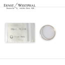 Verre CERTINA original, n° 982/2 31,0-18, plat, or