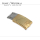 Chiusura pieghevole originale OMEGA, placcata oro per bracciale 1040 No. 12