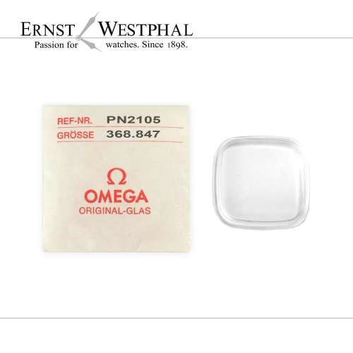 Original OMEGA acrylic crystal PN2105 for 368.847 Constellation