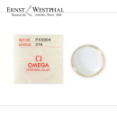 Original OMEGA acrylic crystal, yellow PX5004 for 165.070...