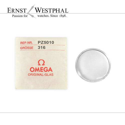 Vetro acrilico originale OMEGA, acciaio PZ5010 per 166.001 Seamaster