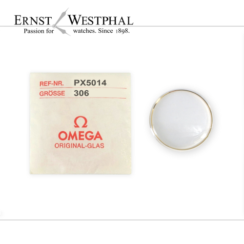 Original OMEGA Acrylglas, gelb PX5014 für 149.006, 14900, 165.003