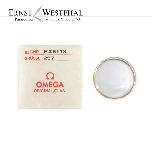Cristal acrílico original OMEGA, amarillo PX5118 para 168.0019, 168.0029