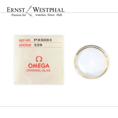 Cristal acrílico OMEGA original, amarillo PX5083 para 135.0017, 135.0033