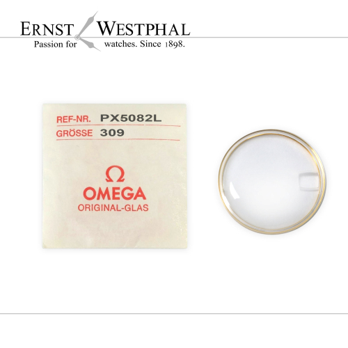Vetro acrilico OMEGA originale lente dingrandimento, giallo PX5082 per 135.0016
