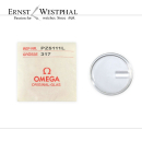Original OMEGA acrylic crystal, magnifier, steel PZ5111...