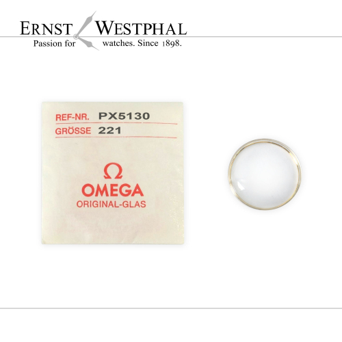 Cristal acrílico OMEGA original, amarillo PX5130 para 515.0026, 535.0014