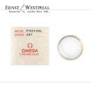 Original OMEGA acrylic crystal, cyclops loupe, yellow...